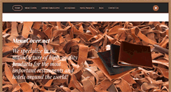 Desktop Screenshot of menucover.net